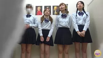 DLSL-438 04 Girls’ school toilet broke down and overflowed with piss. Grossed out urination voyeur