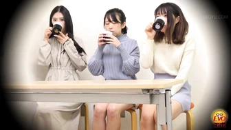 DLEE-766 03 Beautiful models leaked pee during group drawing in painting class.
