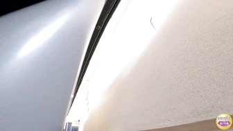 DLSL-646 04 Bladder-full female college student sneaks out of lecture to urinate