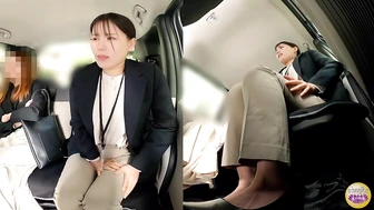 DLSL-644 01 Hidden Camera Saleswoman Shameful Incontinence in Car