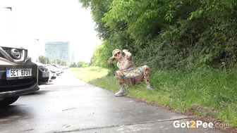 Colourful Pissing
