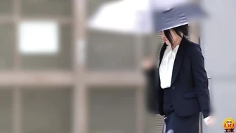 DLEE-844 02 Big blunder: Neat and clean office lady urinates explosively while on the job