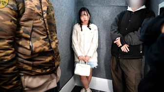 OJHI-518 02 Elevator stops, pee holding panic, emergency escape part 8