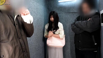 OJHI-518 04 Elevator stops, pee holding panic, emergency escape part 8