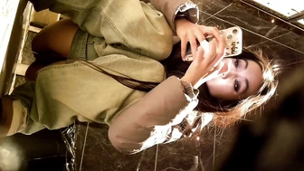 Various Black Stockings High Heels Beauties Galore 10