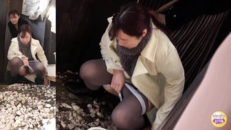 DLSL-673 03 Winter has arrived! A steamy winter pee spot