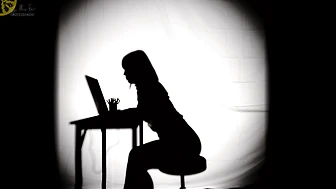 OJHI-821 01 Real-life silhouettes – shadow puppets depicting urination