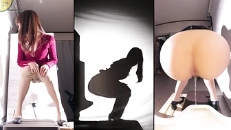 OJHI-821 04 Real-life silhouettes – shadow puppets depicting urination, JAV Collection, PissRIP