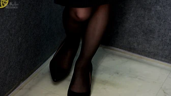 OJHI-843 03 Elevator Stops: Panic to Hold Your Pee - Emergency Escape Part 15
