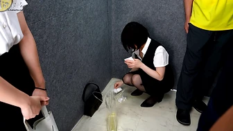 OJHI-843 03 Elevator Stops: Panic to Hold Your Pee - Emergency Escape Part 15