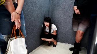 OJHI-843 04 Elevator Stops: Panic to Hold Your Pee - Emergency Escape Part 15