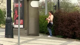 Jessica - Locked Public Toilet