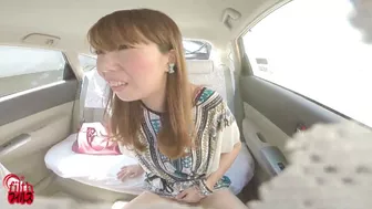 DLFF-081 05 Villain taxi driver offering mixed diuretic drink to women Moving car peeing and wetting voyeur, Peeing-Outdoors, DesperVids