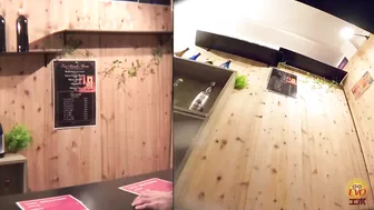 DLEE-553 05 Spycam in the toilet with girls-baristas urinating after reaching their holding limit