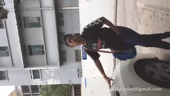 D0022 - Helpless Indian Girl Moaning in Painful Desperation