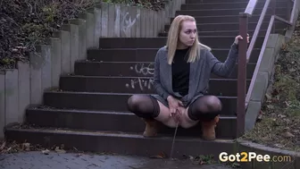 Stockings on Stairs