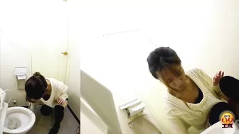 DLEE-295 03 Unique urination records. Female toilet voyeur